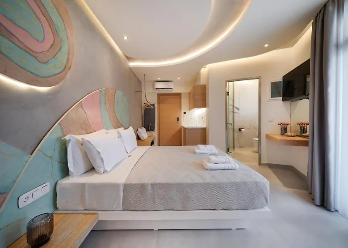 Moderi Luxury Hotel de apartamente Skala Potamia