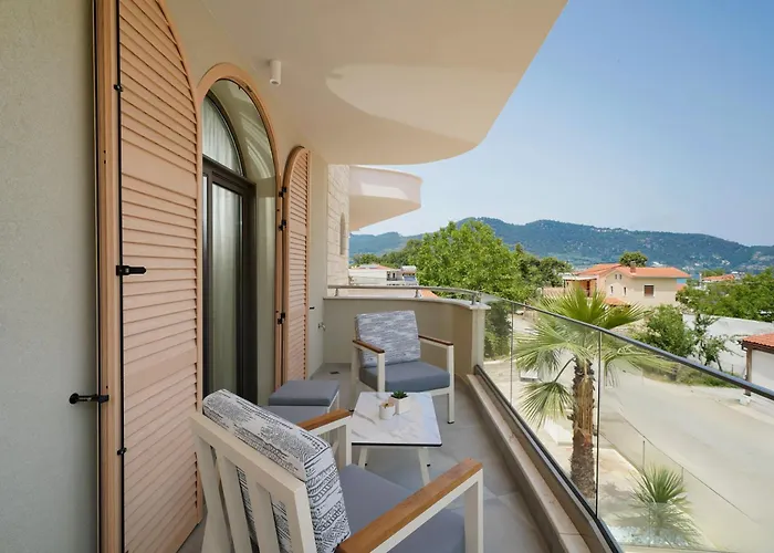 Hotel de apartamente Moderi Luxury Skala Potamia