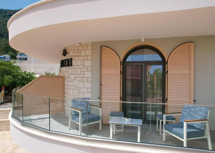 Hotel de apartamente Moderi Luxury Skala Potamia